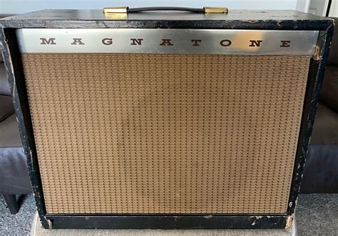 Magnatone Tonemaster Custom 214 Vintage Guitar Amp 1960s Reverb