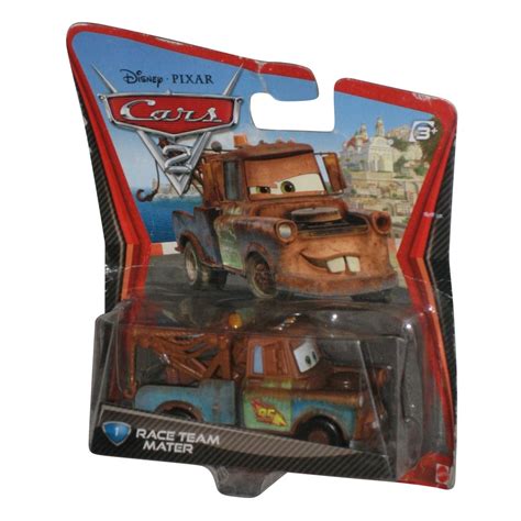 Disney Pixar Cars 2 Movie Race Team Mater Die Cast Toy Car - Walmart ...