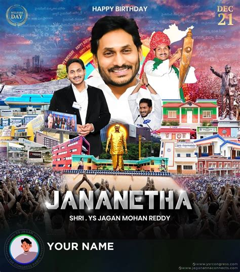 Poster Maker Online Jagananna Connects