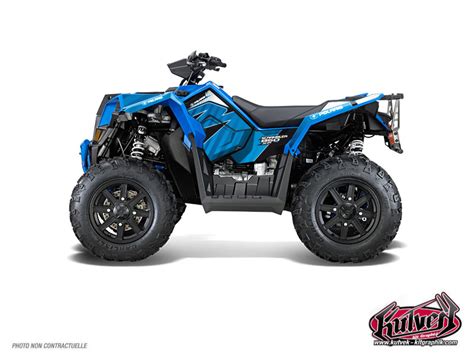 Kit Déco Quad Factory Polaris Scrambler 850 1000 XP Bleu FULL Kutvek