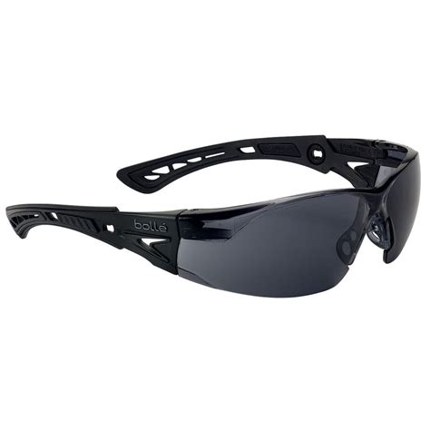 Bolle Rush Plus Small Bssi Ballistic Safety Glasses Smoke