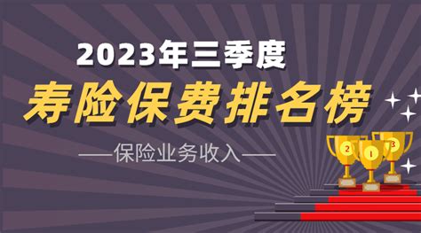 2023三季度寿险公司保险业务收入排名榜：泰康和友邦排名上升，分列第四和第十，太保增速提升，4家公司规模翻倍！ 知乎