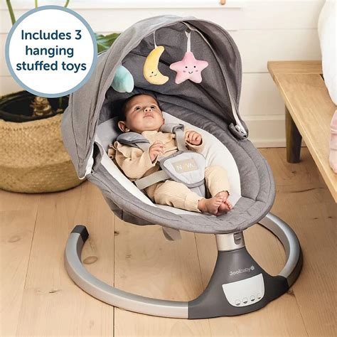 Electric Bluetooth Motorized Baby Swing For Newborns