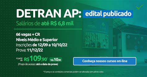 Concurso Detran Ap Edital Com 66 Vagas Blog Aprova Concursos Notícias