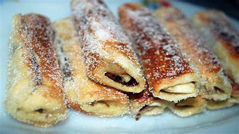 PAIN DE MIE ROULÉ AU NUTELLA FAÇON PAIN PERDU Sain et délicieux