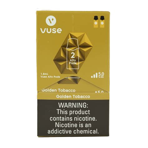 Vuse Golden Tobacco X Pods Nic Vp