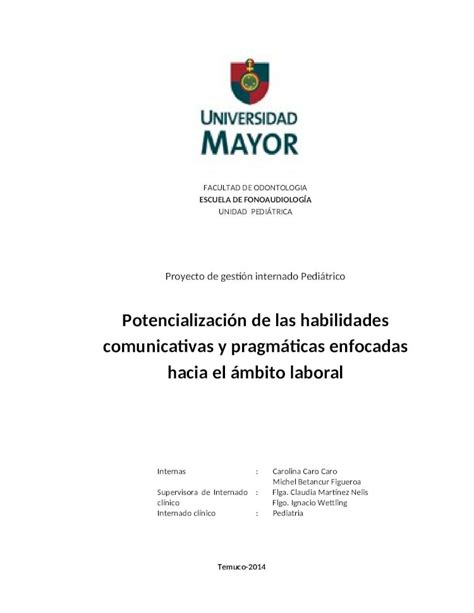 Docx Potencializaci N De Las Habilidades Comunicativas Y Pragm Ticas