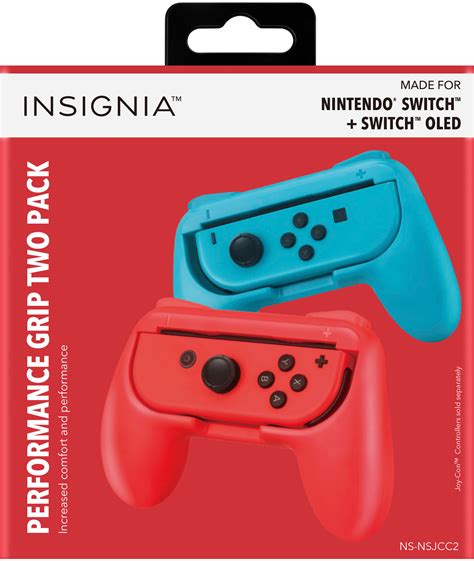 Best Buy Insignia Performance Grip Two Pack For Switch Switch Oled