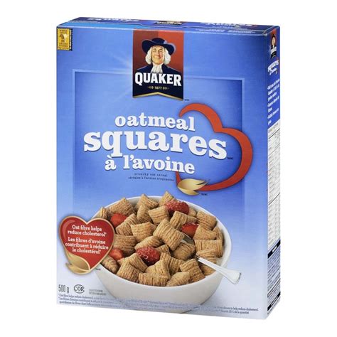 Quaker Oat Squares Cereal Stongs Market