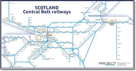 Scotland and Scotrail train / rail maps