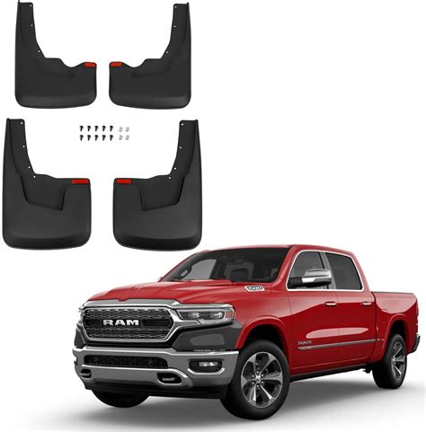 Rmourtekk Premium Mud Flaps Compatible With Dodge Ram Ram