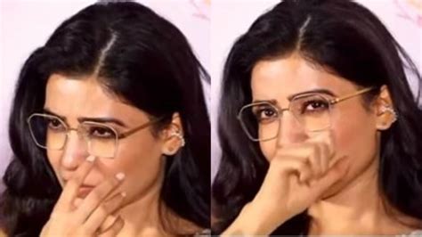 Samantha Ruth Prabhu Cries Talks About Facing Many Struggles In Life