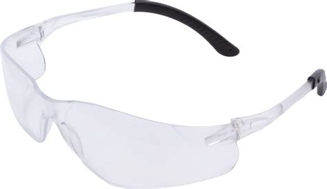 Safety Glasses - Impact Resistant, ANSI Z87.1+ Rated, Clear | Amplified ...