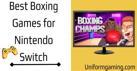 Best Boxing Games For Nintendo Switch - Uniform Gaming