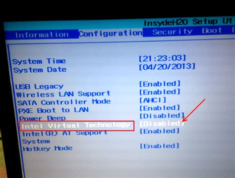 How To Enable Intel Vt X Amd V From Bios - My Bios