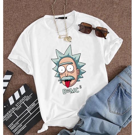 Camiseta Feminina Rick And Morty E MC Blusa Algodao Submarino