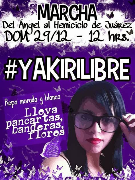 Escuela De Se Oritas Invitacion A La Marcha Por La Libertad De Yakiri