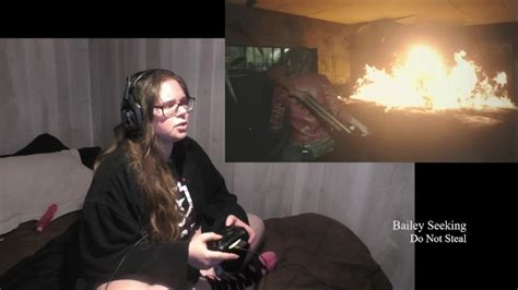 Bbw Gamer Girl Drinks And Eats While Playing Resident Evil Part Xxx Mobile Porno Videos