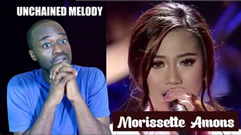 First Time Hearing Morissette Amons Unchained Melody First Time