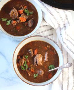 Korean Beef Stew Recipe ~ Slow Cooker or Oven - Talking Meals