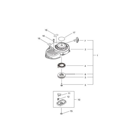 Recoil Starter For Shindaiwa Dh Hedgetrimmer L S Engineers