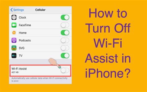 What Is Wi Fi Assist And How To Turn It Off WebNots