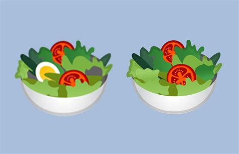 Google Made Its Salad Emoji Vegan and Twitter Is Upset