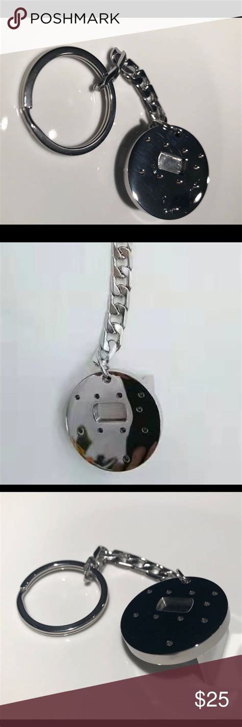 Stainless Steel Pancake Welding Helmet Keychain