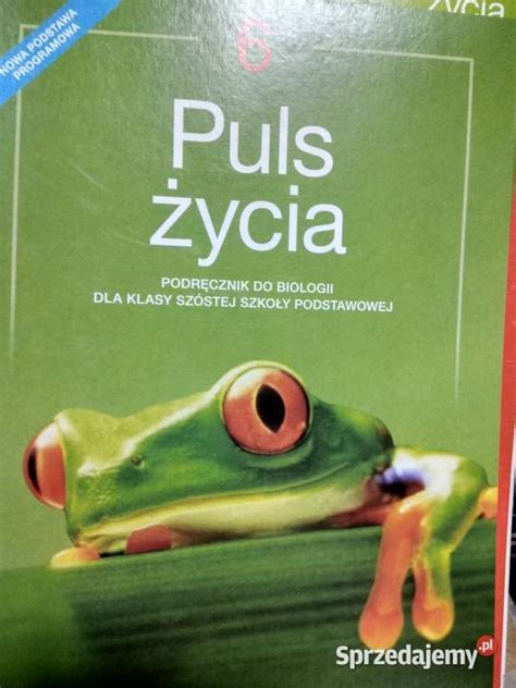 Puls życia 6 podręcznik biologia antykwariat naukowy Warszawa