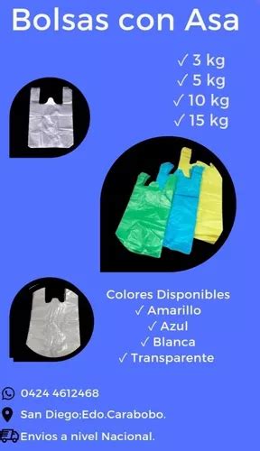 Bolsas Pl Sticas Con Asa Tipo Camiseta Kg Mercadolibre