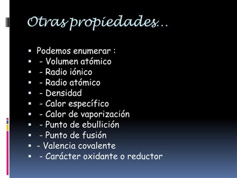 Propiedades Periodicas Ppt