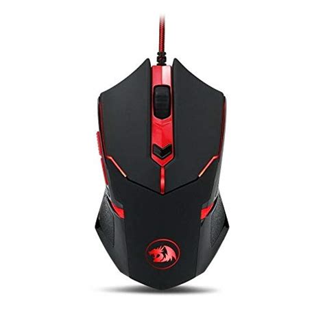 Redragon M601 Gaming Mouse Wired With Red LED 3200 DPI 6 Buttons