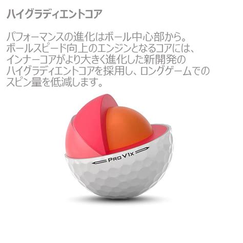 Titleist（タイトリスト） Pro V1／pro V1x ゴルフボール （12球） プロv1／プロv1x G Tit75271