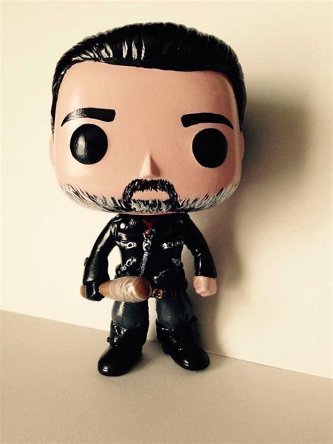 The Walking Dead Negan Custom Funko Pop by HouseOfMouseDesigns