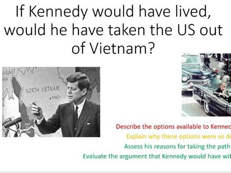 JF Kennedy and Vietnam War | Teaching Resources