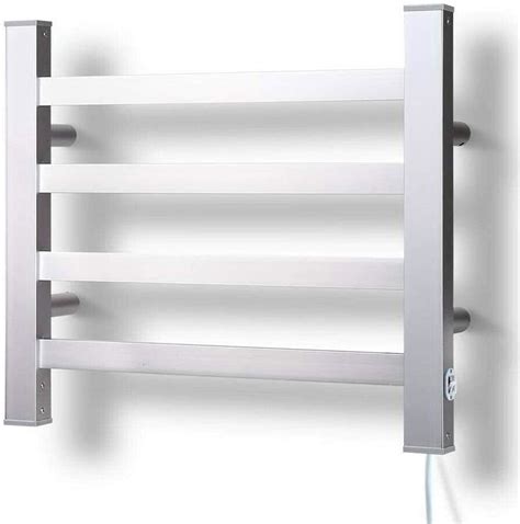 Amazon MSUDGH Bathroom Wall Heater Heated Towel Rail Wall Mount