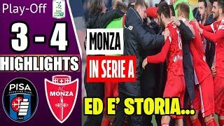 PISA MONZA 3 4 GOL GYTKJAER DOPPIETTA ED È STORIA MONZA IN SERIE A