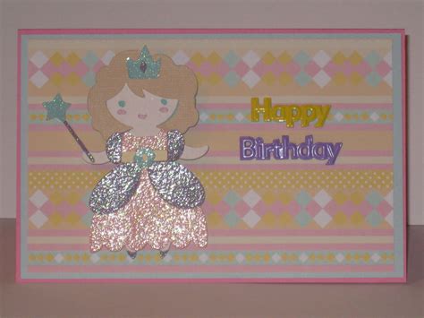 My Paper Productions: Princess Birthday Card