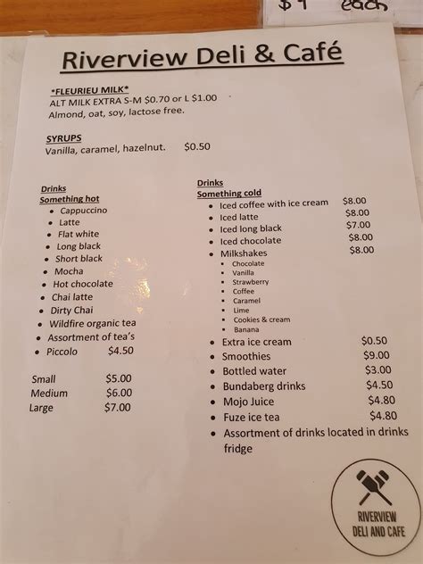 Riverview Deli And Cafe Goolwa Restaurant Reviews Photos And Phone