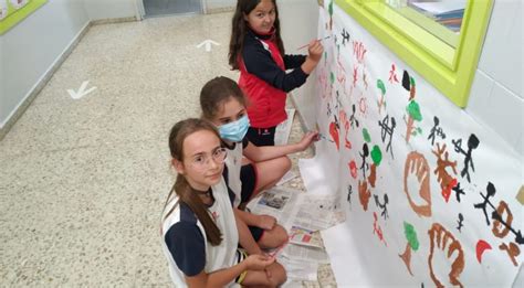 Pinturas Rupestres En De Primaria Salesianos Ourense