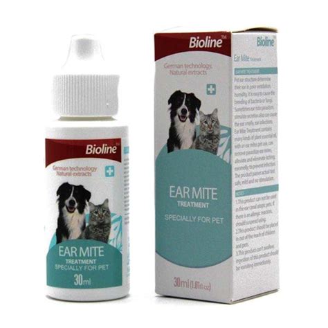 Bioline Ear Mite Treatment, 30ml