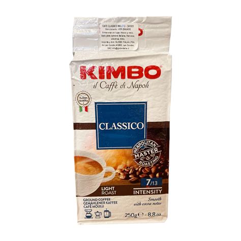 Kimbo Classico 250gr molido. – Mi Punto Cafe