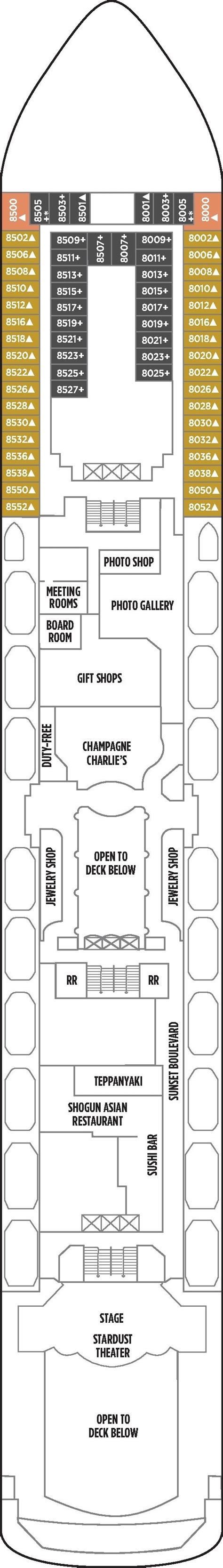 Norwegian Spirit Deck Plans