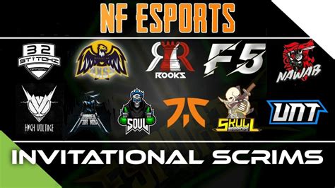 T1 INVITATIONAL SCRIMS NF ESPORTS PUBG MOBILE YouTube