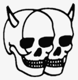 Transparent Aesthetic Goth - Aesthetic Skull Tattoo, HD Png Download ...