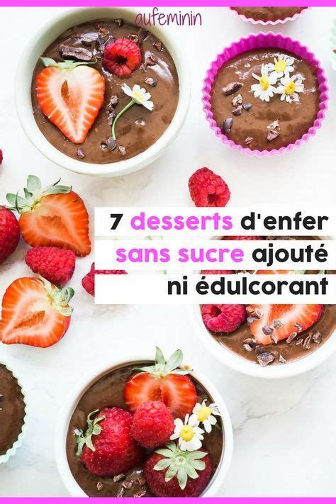 Ces Recettes De Desserts Sans Sucre Ajout On Veut Toutes Les Tester