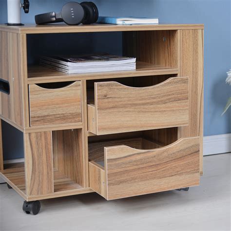 Multifunctional Bedside Cabinet Table Furniture Storage Nightstand With ...