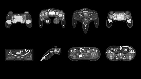 Schematic X Rays Video Games Controllers Wallpapers HD Desktop And