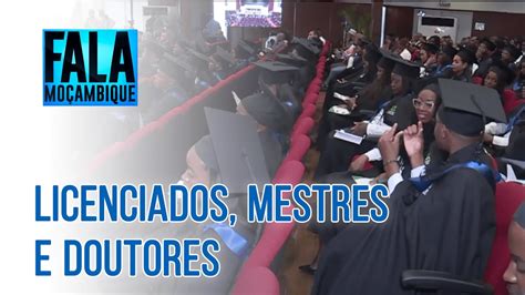 Universidade Eduardo Mondlane Gradua Licenciados Mestres E Doutores