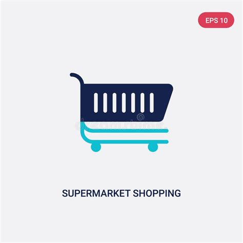 Icono De Carro De Supermercado En Ilustración Vectorial De Estilo